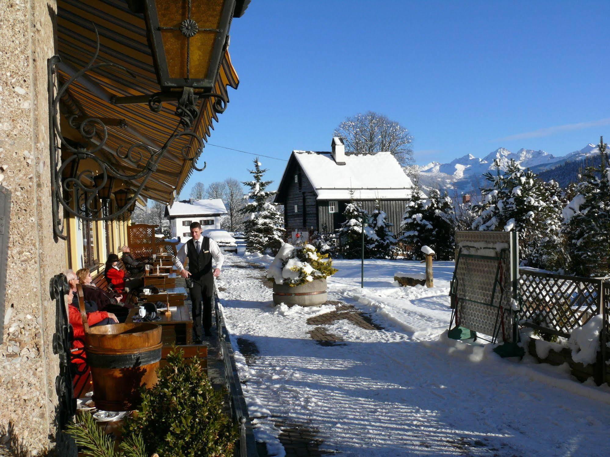 Ferienhotel Knollhof Ramsau am Dachstein Eksteriør billede